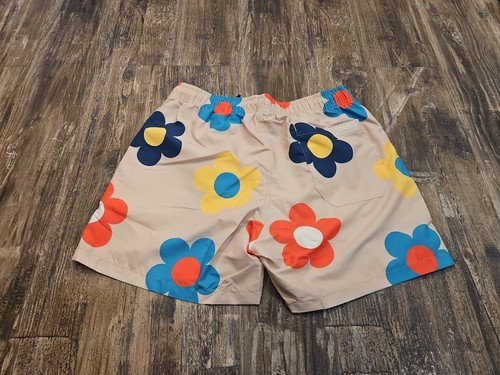 Oas Shorts Gänseblümchen Kordelzug Taille gefüttert Herren Gr. S Blumen Reißverschlusstaschen schnelltrocknend - Bild 1 von 6