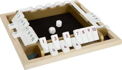 small foot Dice Game Shut the Box "Gold Edition", parlor game for th (US IMPORT) - Bild 1 von 4