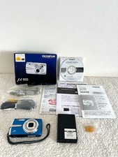 OLYMPUS 1020 Blue Digital Camera 7x Optical Zoom Tested Excellent Condition