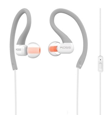 Koss Kopfhörer KSC32iGRY kabelgebunden, In-Ear, Mikrofon, 3,5 mm, grau