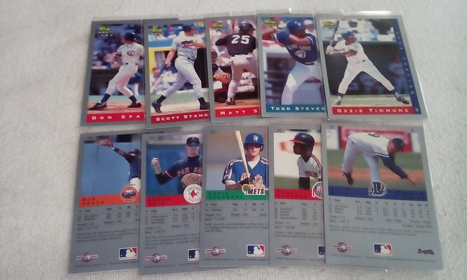 1993 Classic/Best Baseball 00-99 part. set  Pick cards that you may want/need. - Image 3 of 4