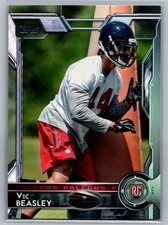 Vic Beasley #392, Rookie Card, Falcons Football Card, 2015 Topps. rookie card picture