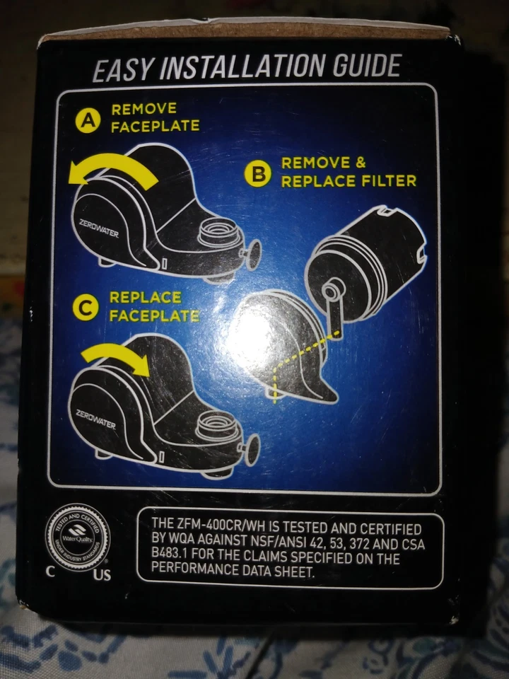 Extreme Life Zero Water Faucit Mount Replacement Cartridge ZRFM-001 - Image 2 of 4