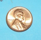 1956 D        LINCOLN WHEAT CENT   CHOICE RED UNCIRCULATED  #1
