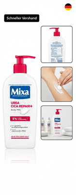 Mixa Urea Cica Body Lotion, beruhigende & schützende Körpermilch,Repair+, 250 ml