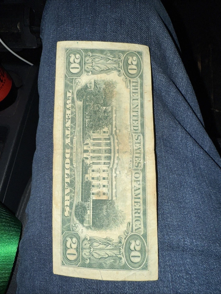 1977 Series New York 20 Dollar Bill (460d) - Image 2 of 2