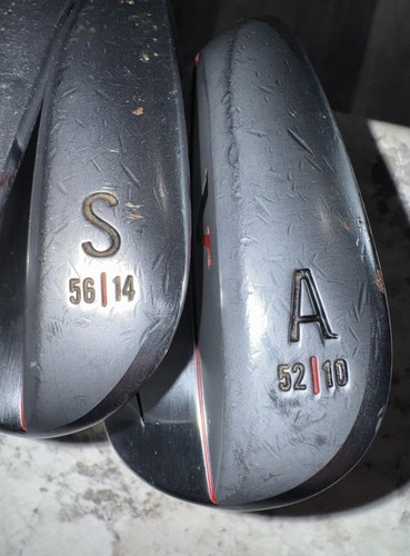Lefty NIKE GOLF VR FORGED 52° 56° 60° 3pcs Wedge Set Dynamic Gold S400 Shafts - Picture 5 of 20