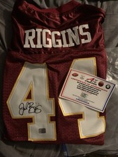 Washington Redskins John Riggings Autographed Jersey