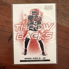 2025 Score - Throwbacks Michael Penix Jr. #13