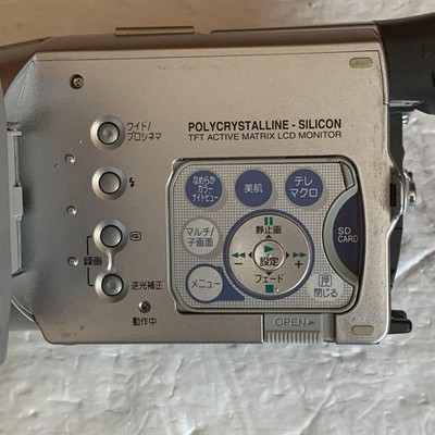 Panasonic NV-GS400 Camcorder Video Camera MiniDV 12x Zoom Silver