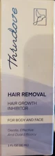 ThruDove Body Hair Removal Cream. Hair Growth Inhibitor For Body And Face. 