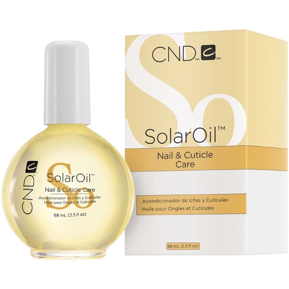 CND Nail SOLAR OIL Nail & Cuticle Conditioner 68ml/2.3 fl Oz ~ NEW PACKING ~