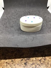 LIBERTY POTTERY, COSHOCTON, OHIO TRINKET BOX