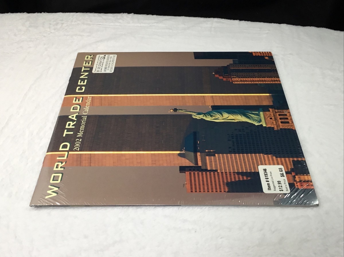 2002 WORLD TRADE CENTER Picturesque Memorial Calendar - Brand New