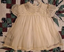 Vintage Baptismal / Christening Dress and Slip