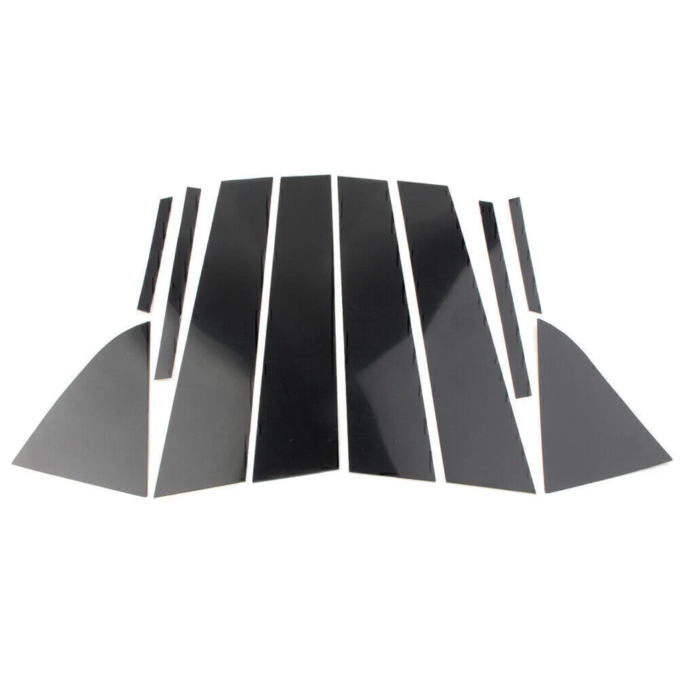 For Chevrolet Cruze 2011-2015 Glossy Black Pillar Posts Covers Window Door Trim Foto 3 de 4