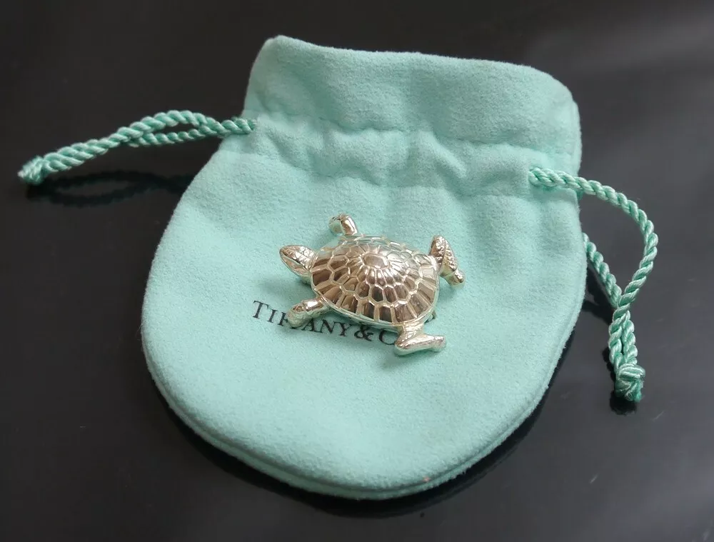 Tiffany on sale turtle necklace