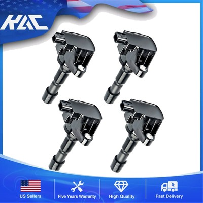 4 Pack of Ignition Coil For Honda CR-Z 2011-2016 FIT 2009-2014 1.5L UF626
