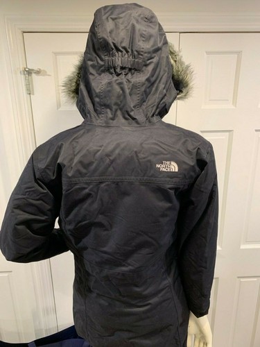 The NORTH FACE Girls Arctic Jacket! Polka Dot Hood w/ Fur ***ON SALE*** - Picture 7 of 12
