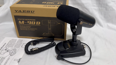 Yaesu M-90D Desktop Dynamic Microphone New | eBay