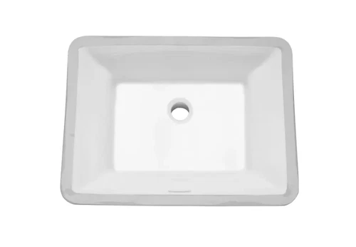 Signature Hardware Mirabelle Carraway 20-1/2"  Undermount Bathroom,Sink-White - Picture 5 of 5