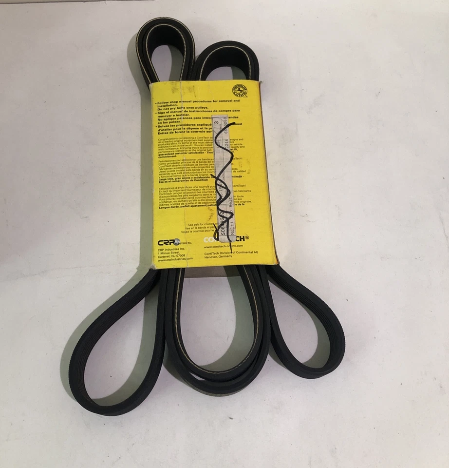 Continental 6PK2510 Drive Belt Fits Mercedes-Benz CL500, E420, S420, S500, SL500 - Image 2 of 4