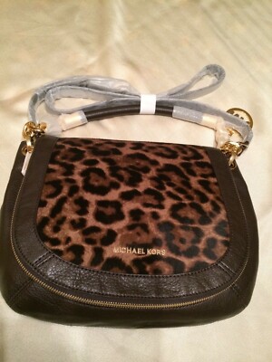 michael kors purses leopard print