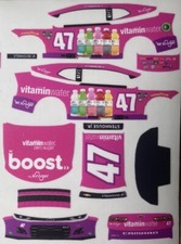 Custom 2023 Ricky Stenhouse 47 Vit Water 1/64 Scale NASCAR Peel  Stick Decals