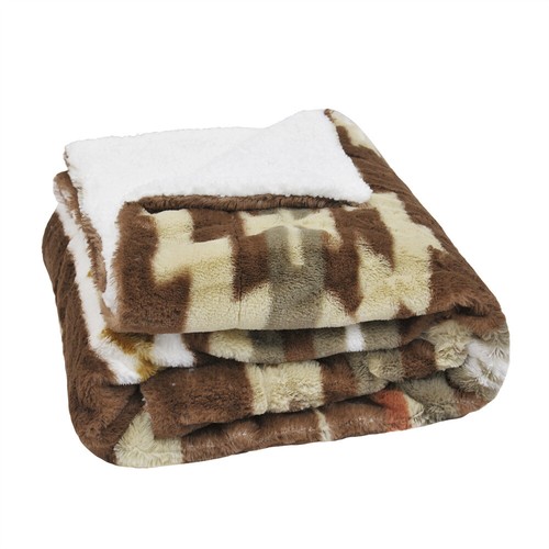 Southwest Sherpa Fleece Throw Blanket Ultra Soft Reversible Cozy Plush Blanket - Picture 18 of 32