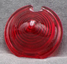 Vintage 2 1/8" Beehive Plastic Red Tail Light Lens Harley Davidson Motorcycle