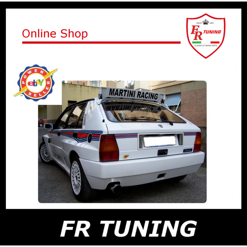 SPOILER POSTERIORE LANCIA DELTA EVOLUZIONE ALETTONE CON STAFFE 90° - 第 1/3 張圖片