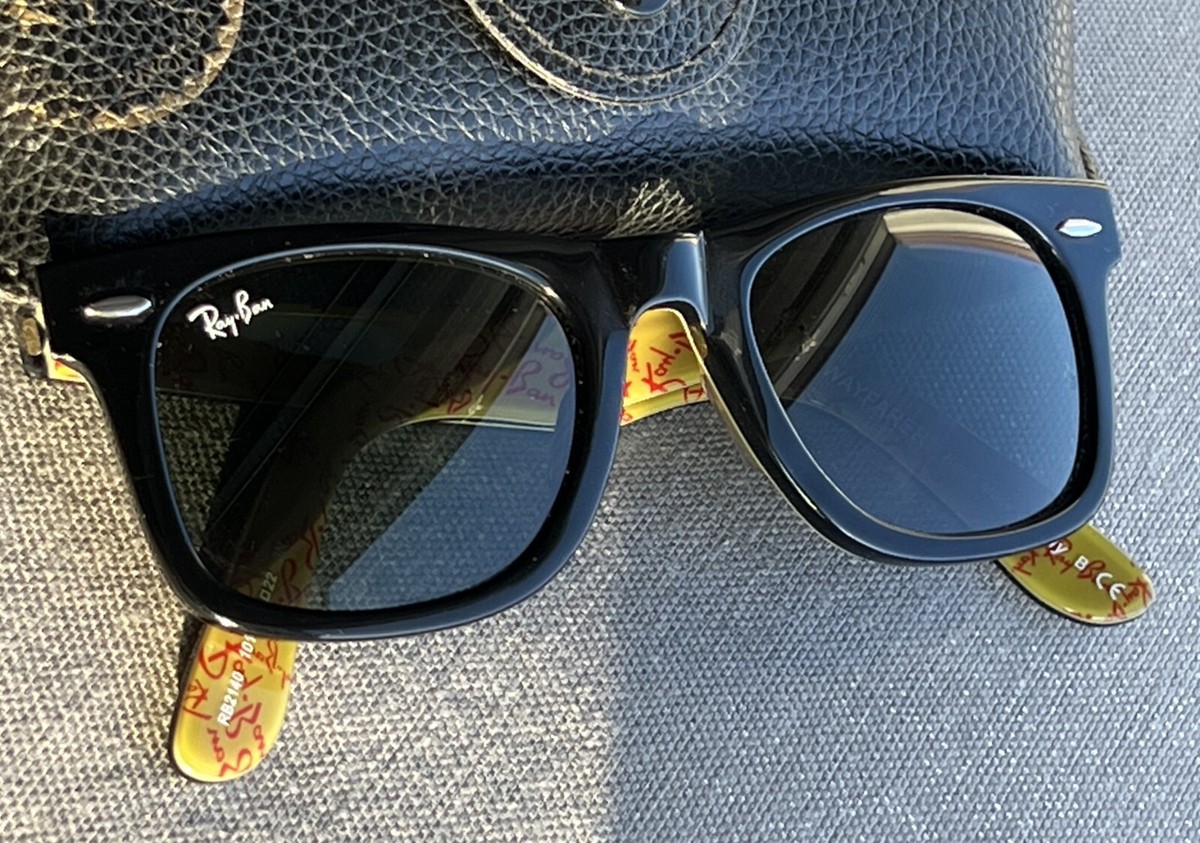 Ray Ban - RB2140 1013 - Black Wayfarer Frame - Grey Lens