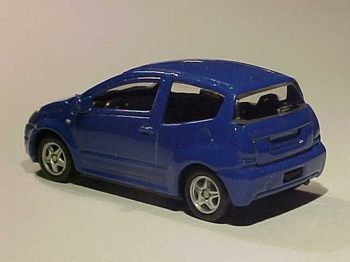 3 INCH 2003 Citroen C2 Welly 1/64 Range Diecast MINT Loose - Picture 2 of 5