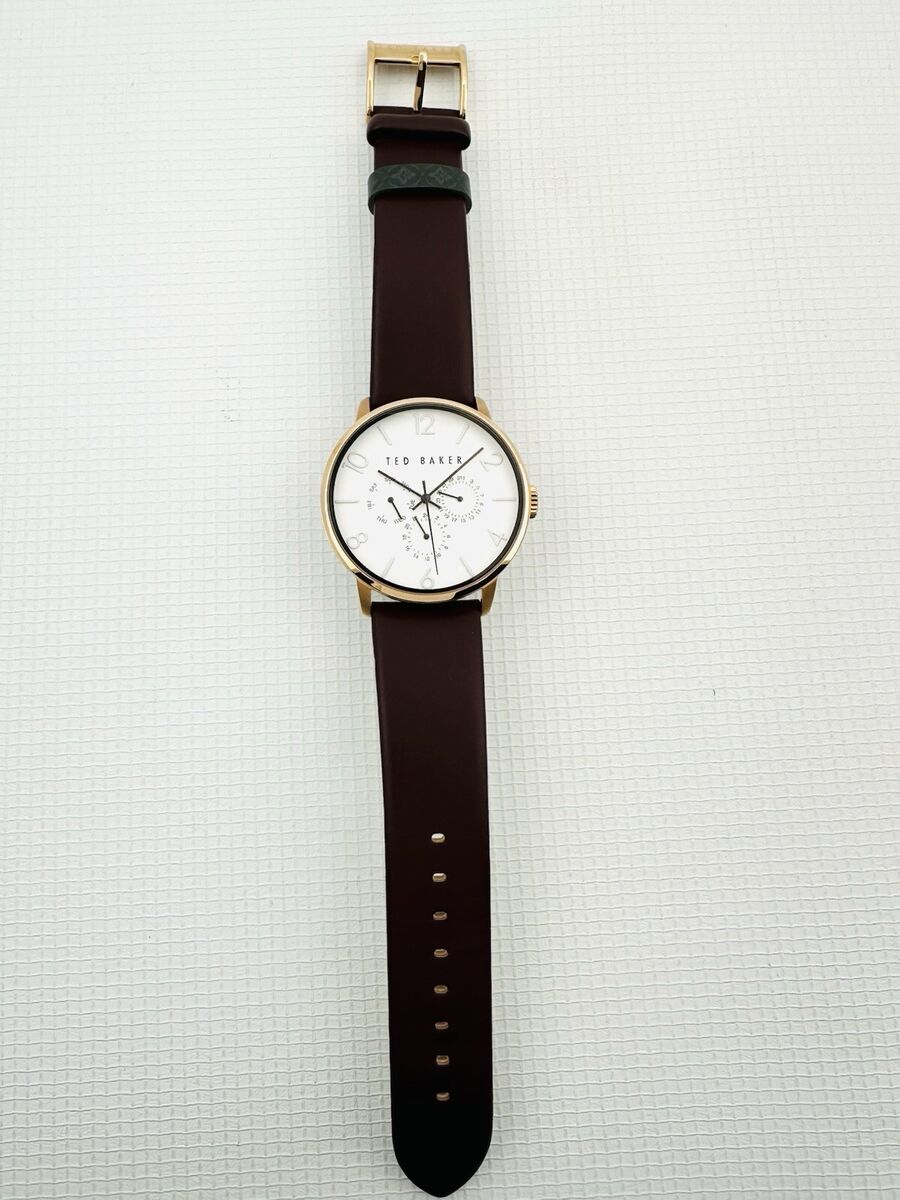 Ted Baker Men's TE10030765 Rose Gold Tone Stainless Steel Ted Baker Men's TE10030765 Rose Gold Tone Stainless Steel