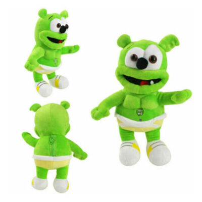 Singing I AM A GUMMY BEAR Musical Gummibar Soft Plush Doll Toy Kids Xmas Gift