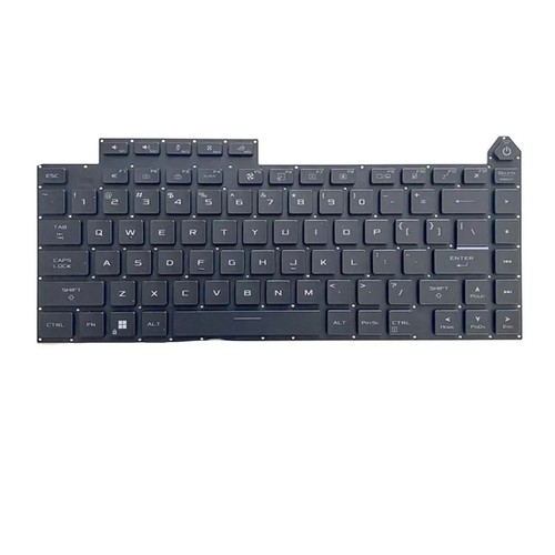Keyboard for ASUS ROG Strix Scar 16" G634 G634J G634JY G614 G614J RGB Backlit - Afbeelding 6 van 9