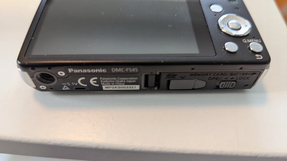 Panasonic LUMIX DMC-FS45/DMC-FH8 16,1 MP Digitalkamera - Schwarz, Foto 4 von 5