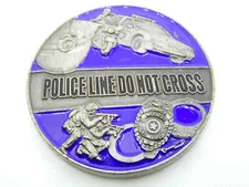 POLICE OFFICER PRAYER POLICE LINE DO NOT CROSS CHALLENGE COIN