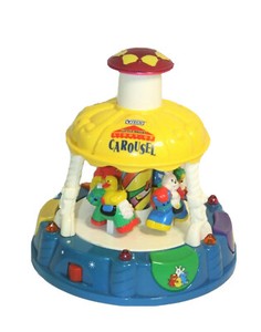musical merry go round toy