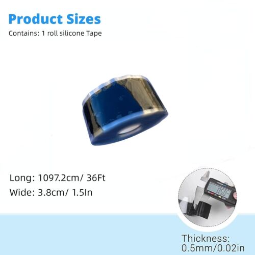 Seal Self Fusing Silicone Tape,Weatherproof Pipe Repair Tape for Emergency 1.5in