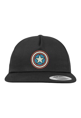 Youth Designz Kinder Cap Captain America Kappe Snapback Hulk Iron Man Fun Lustig