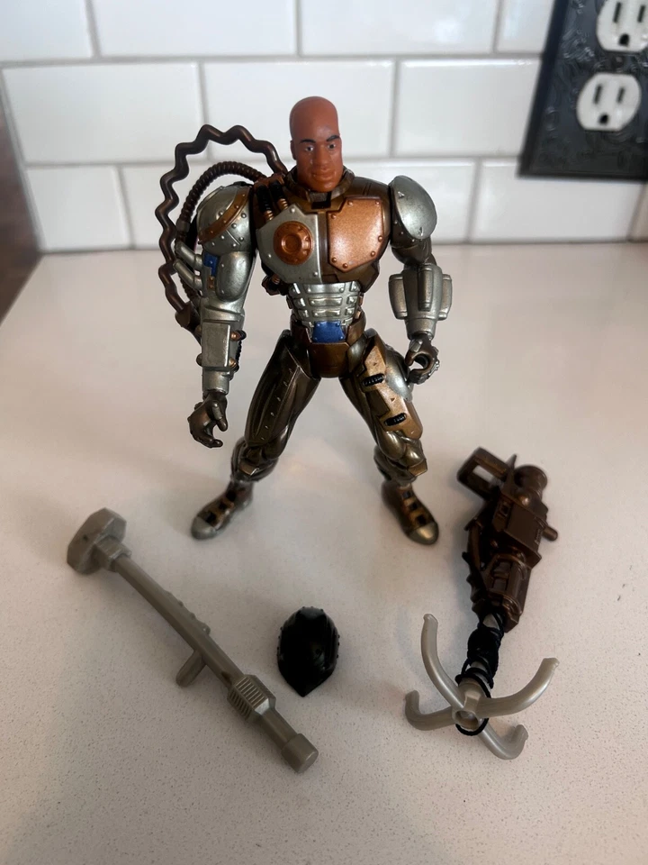 Figura de acción cómics Kenner DC Vintage 1997 Steel Shaq Shaquille O 'Neal Foto 4 de 4