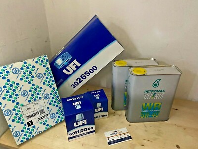 KIT 4 FILTRI TAGLIANDO FIAT PANDA (169) 1.3 MULTIJET 3 LITRI SELENIA WR 5W40 - Foto 2