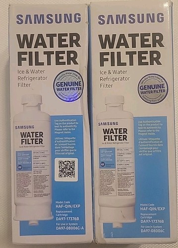 Paquete de 2 filtros de agua para refrigerador Samsung HAF-QIN/EXP