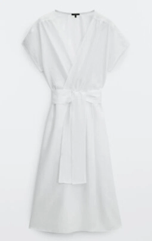 Massimo dutti white hot sale dress