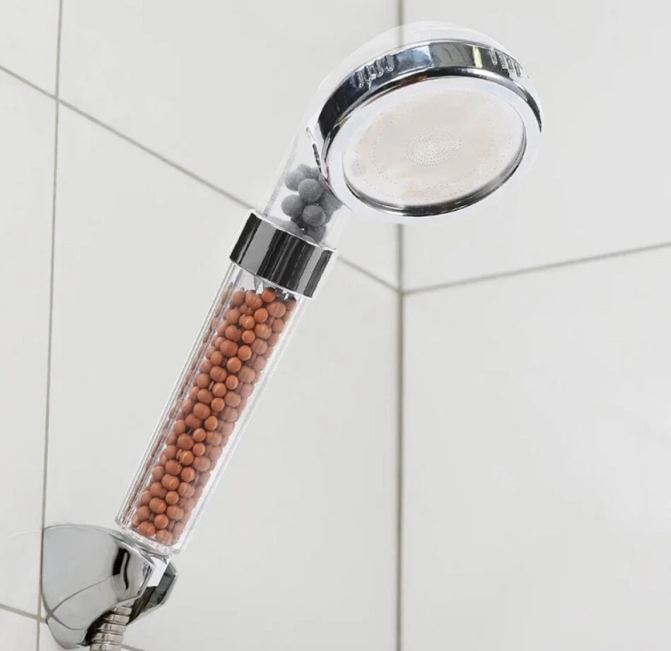 Pommeau De Douche Eco Thermale Haute Pression Filtration ET/OU Recharge Billes - Photo 3/4