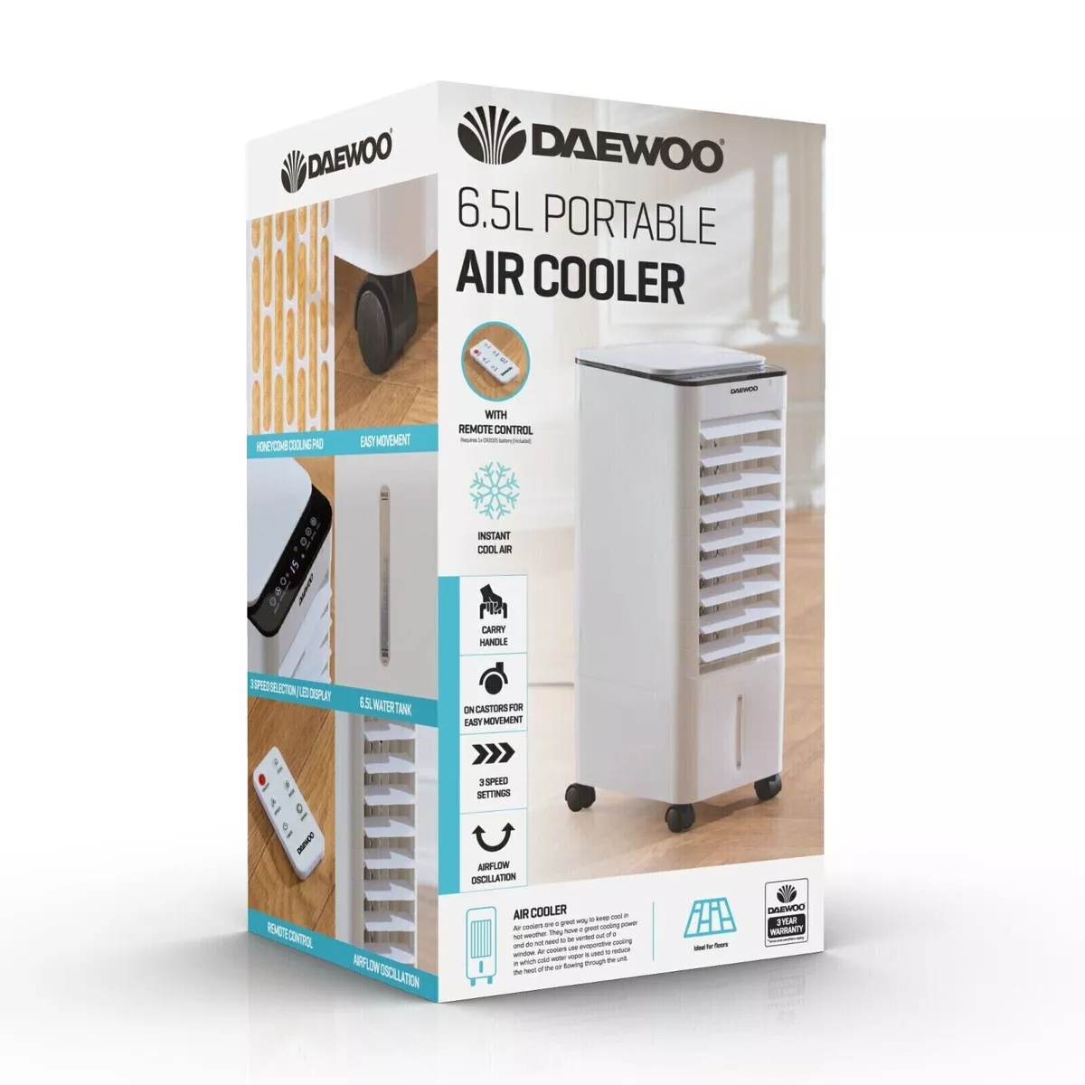 Remote control system for air best sale cooler
