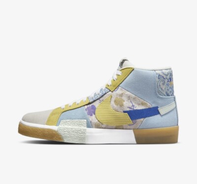 NIKE SB ZOOM BLAZER MID PRM BOARDER BLUE-RACER BLUE MENS SZ 5 [DM0859-400]