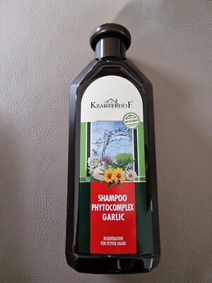 Phytocomplex Garlic Shampoo Kräuterhof 500 ml für fettiges Haar