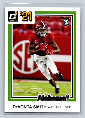 2021 Panini Chronicles Donruss Retro #37 DeVonta Smith Alabama Crimson Tide